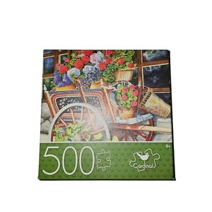 Cardinal Industries Peddlin' Posies Jigsaw Puzzle 500 Piece